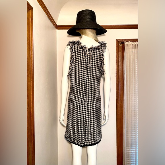 PEPPER Re-Couture Rustic Houndstooth Dress - Picture 6 of 9
